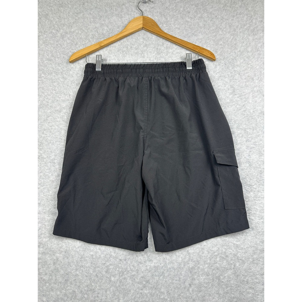 RBX Active‎ Cargo Shorts Mens Medium Black Polyester Athletic Utility